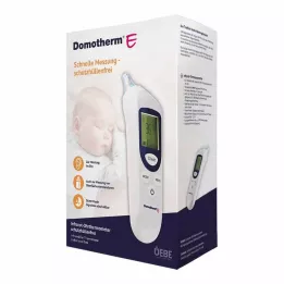 DOMOTHERM E Termómetro de oído por infrarrojos sin fundas protectoras, 1 ud