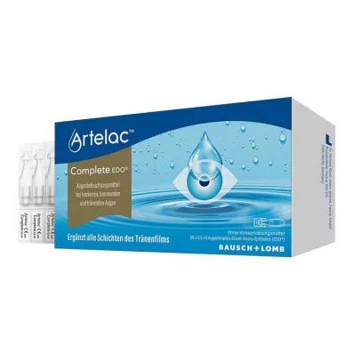 Artelac Complete MDO gotas para los ojos secos / llorosos, 60X0,5 ml