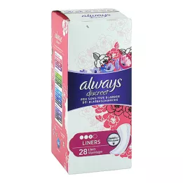 ALWAYS salvaslip discreto para incontinencia, 28 uds