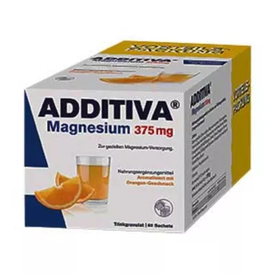 Additiva Magnesio 375 mg Gránulos Naranja, 60 PCS