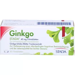 GINKGO STADA 40 mg comprimidos recubiertos con película, 30 uds