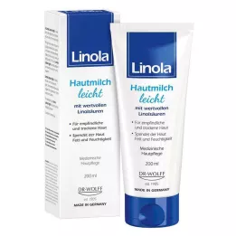 LINOLA Leche ligera para la piel, 200 ml