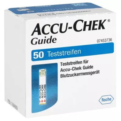 ACCU-CHEK Tiras reactivas guía, 1X50 uds