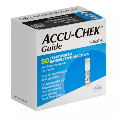 ACCU-CHEK Tiras reactivas guía, 1X50 uds