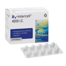 D3-INTERCELL 4.000 U.I. cápsulas, 90 uds