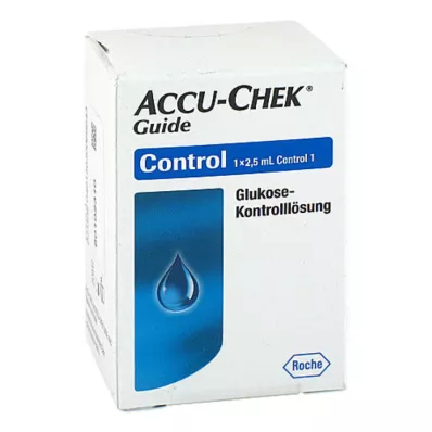 Solución de control Accu Chek Guide, 1x2,5 ml Solución de control Accu Chek Guide, 1x2,5 ml