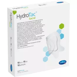 HYDROTAC apósito de espuma confort sacro 18x18 cm estéril, 10 uds