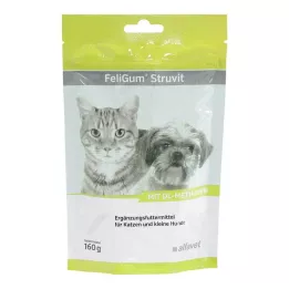 FELIGUM Struvit gotas masticables para gatos/perros pequeños, 160 g