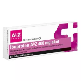 IBUPROFEN AbZ 400 mg comprimidos recubiertos agudos, 20 uds