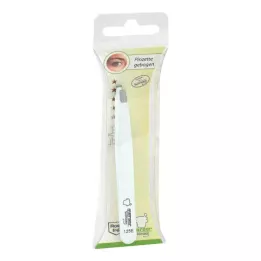 MÖRSER Pinzas Topinox inoxidables curvadas blancas 125E, 1 ud