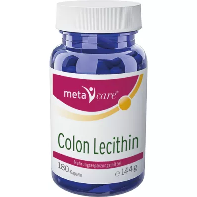 META-CARE Cápsulas de lecitina de colon, 180 uds
