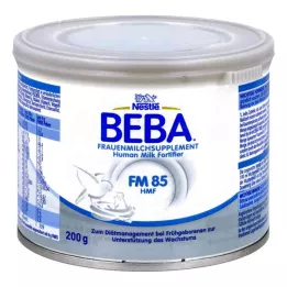 NESTLE BEBA FM 85 Suplemento lácteo en polvo para mujeres, 200 g