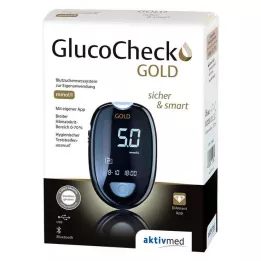 GLUCOCHECK GOLD Medidor de glucosa en sangre mmol/l, 1 ud