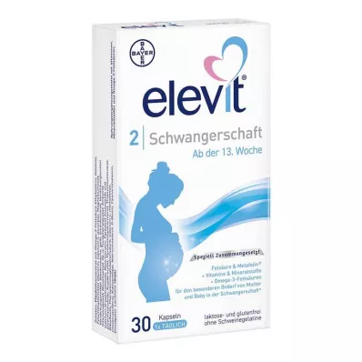 Elevit 2 cápsulas blandas de embarazo, 30 piezas