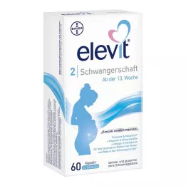 ELEVIT 2 Cápsulas blandas para el embarazo, 60 uds
