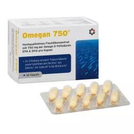 OMEGAN 750 cápsulas blandas, 60 unidades
