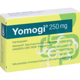 YOMOGI 250 mg cápsulas duras, 20 uds