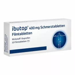 IBUTOP 400 mg Pain Tablets Comprimidos recubiertos con película, 10 uds