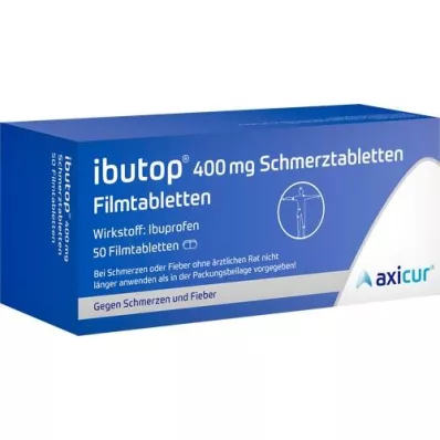 IBUTOP 400 mg Comprimidos para el dolor Comprimidos recubiertos con película, 50 uds