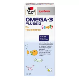 DOPPELHERZ Sistema familiar líquido Omega-3, 250 ml
