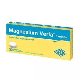 MAGNESIUM VERLA Tabletas masticables, 30 uds