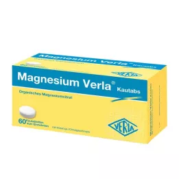 MAGNESIUM VERLA Tabletas masticables, 60 uds