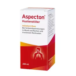 ASPECTON Supresor de la tos Zumo de musgo de Islandia, 200 ml