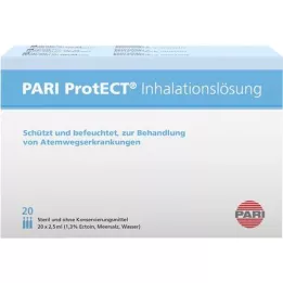 PARI ProtECT Solución para inhalación con ampollas de ectoína, 60X2,5 ml