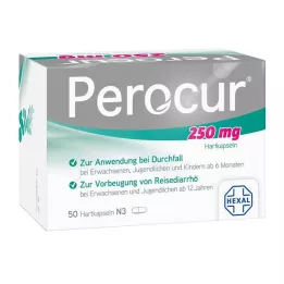 PEROCUR 250 mg cápsulas duras, 50 uds