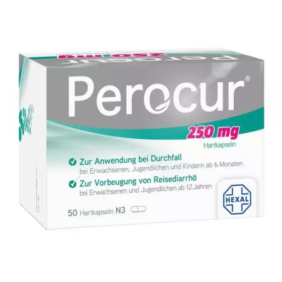 Perocur 250 mg cápsulas duras, 50 piezas