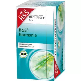 H&amp;S Bolsa Filtro Flores de Bach Orgánicas Armonía, 20X1,5 g