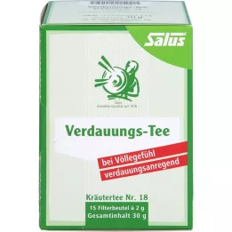 VERDAUUNGS-TEE Bolsa de filtro Herbal Tea No.18 Salus, 15 uds