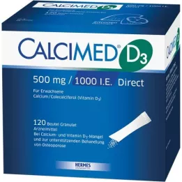 CALCIMED D3 500 mg/1000 U.I. Gránulos directos, 120 uds