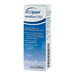 Gotas para los ojos Blupan Medium Osd, 10 ml