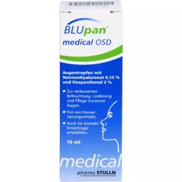 BLUPAN médico OSD Gotas para los ojos, 10 ml