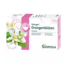 SIDROGA Bolsa de filtro de té de azahar, 20X1,2 g
