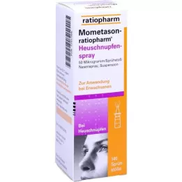MOMETASON-ratiopharm spray para la fiebre del heno, 18 g