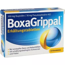 BOXAGRIPPAL Comprimidos fríos 200 mg/30 mg FTA, 10 uds