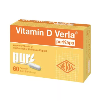 VITAMIN D VERLA purKaps, 60 uds