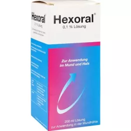 HEXORAL Solución al 0,1%, 200 ml