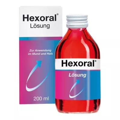 Solución Hexoral® para la inflamación en la boca, 200 ml