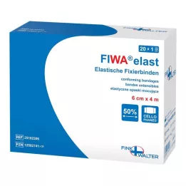 FIXIERBINDE celofán elástico de 6 cmx4 m, 1 ud