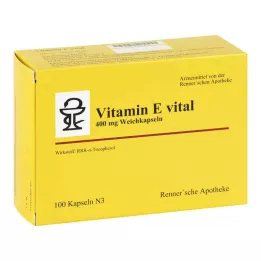 Vitamina E vital 400 mg Rennersche Apotheke Softk.(100 piezas)