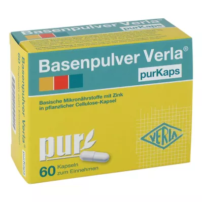BASENPULVER Verla purKaps, 60 Cápsulas