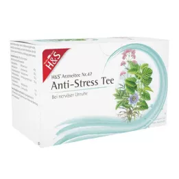 H&amp;S Bolsa de filtro antiestrés para té, 20X2,0 g
