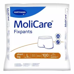MOLICARE Pantalón corto Fixpants talla L, 100 unidades