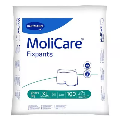 MOLICARE Fixpants pata corta talla XL, 100 uds