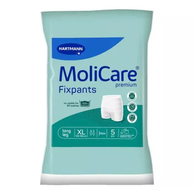 MOLICARE Premium Fixpants pata larga talla XL, 5 uds
