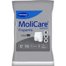 MOLICARE Premium Fixpants pata larga talla XXL, 5 uds