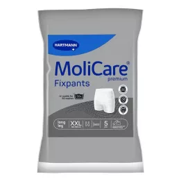 MOLICARE Premium Fixpants pata larga talla XXL, 5 uds